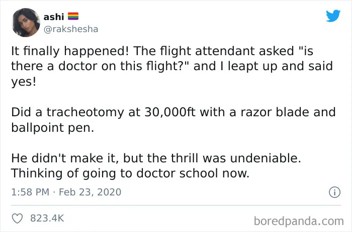 Is There A Doctor Onboard???