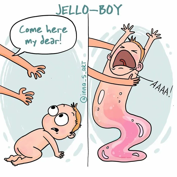 Mom Creates 30 Hilariously Honest Comics About What It's Like Raising A Child