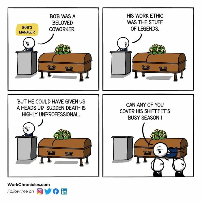 46 Funny Comics By Work Chronicles People Who've Ever Worked In An Office Will Relate To