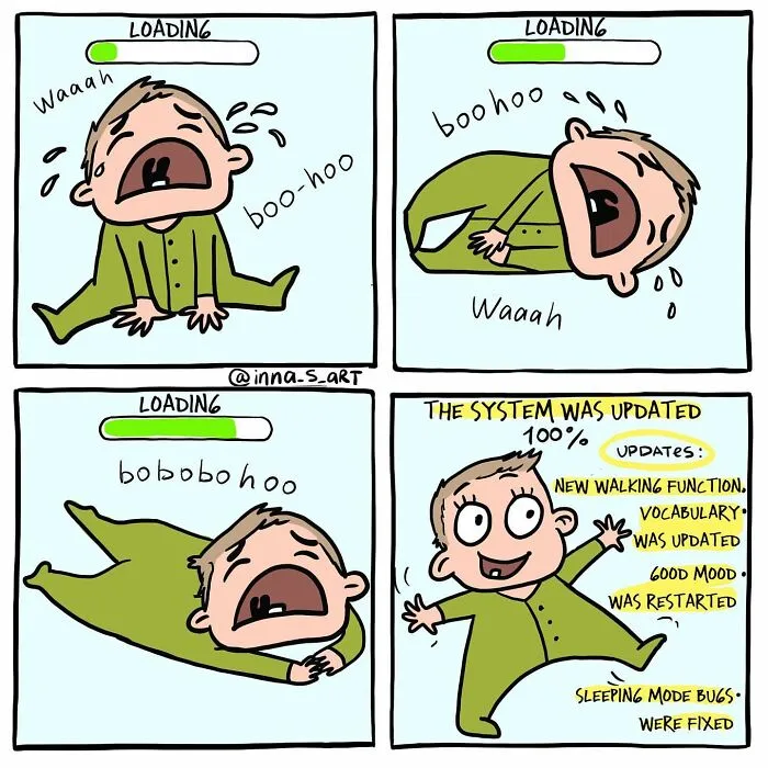 Mom Creates 30 Hilariously Honest Comics About What It's Like Raising A Child