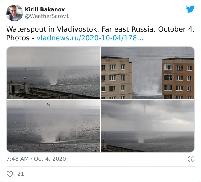 30 Of The Strangest Weather Occurrences In Russia Shared By This Twitter Account