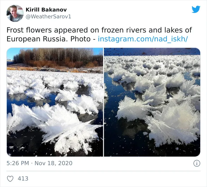 30 Of The Strangest Weather Occurrences In Russia Shared By This Twitter Account