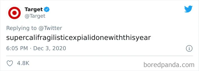 30 Of The Best Company Replies To Twitter's "Describe 2020 In One Word" Challenge