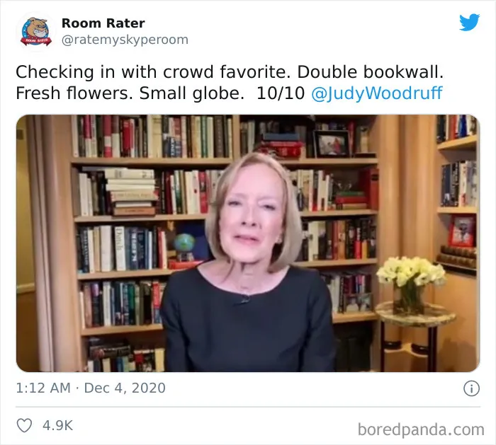 This Twitter Account Rates Famous People's Zoom Backgrounds And Here Are 32 Of The Most Hilarious Ratings