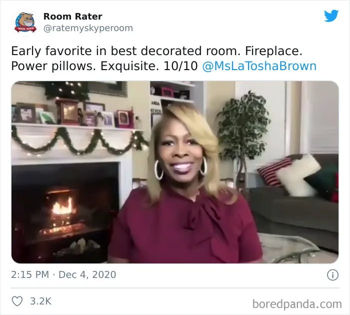 This Twitter Account Rates Famous People's Zoom Backgrounds And Here Are 32 Of The Most Hilarious Ratings