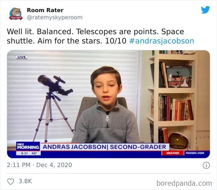 This Twitter Account Rates Famous People's Zoom Backgrounds And Here Are 32 Of The Most Hilarious Ratings