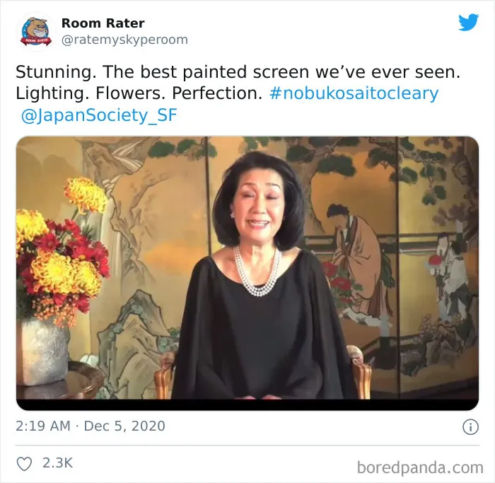 This Twitter Account Rates Famous People's Zoom Backgrounds And Here Are 32 Of The Most Hilarious Ratings