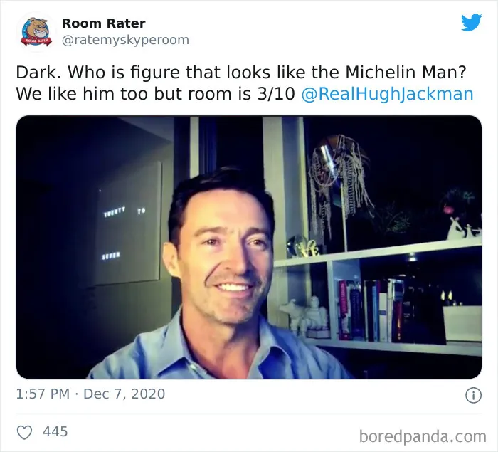 This Twitter Account Rates Famous People's Zoom Backgrounds And Here Are 32 Of The Most Hilarious Ratings