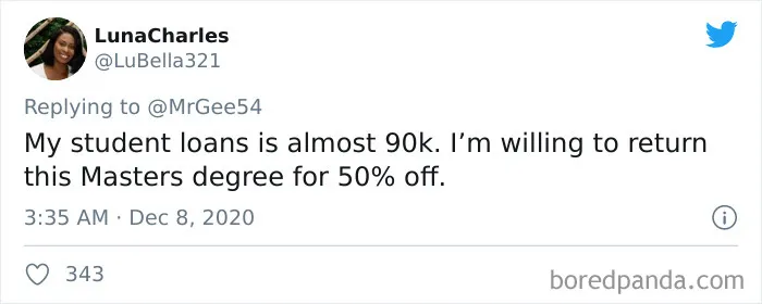 30 Americans Share Their Student Loans And The Rest Of The World Can't Understand How This Can Be Real