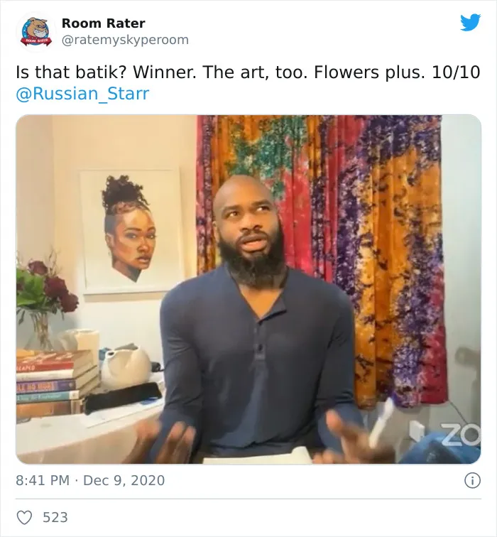 This Twitter Account Rates Famous People's Zoom Backgrounds And Here Are 32 Of The Most Hilarious Ratings