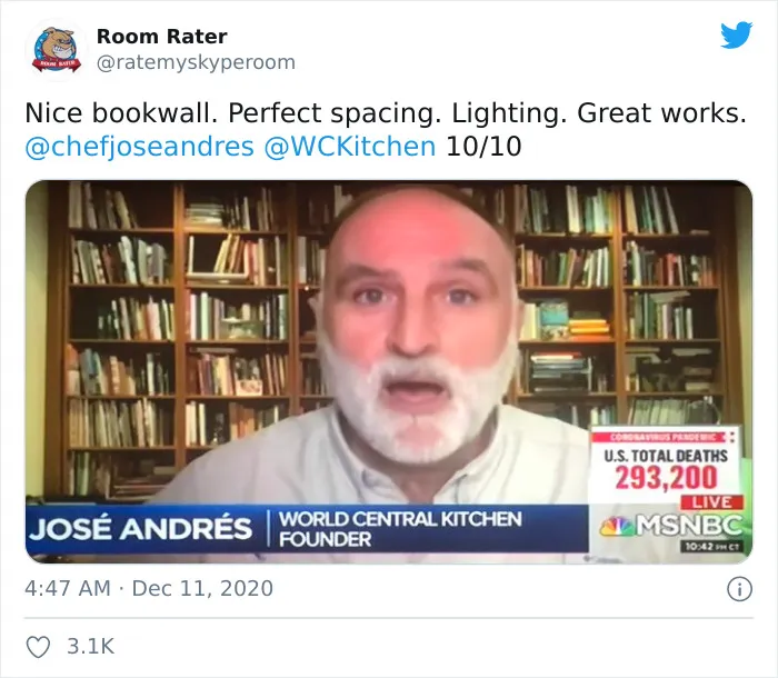 This Twitter Account Rates Famous People's Zoom Backgrounds And Here Are 32 Of The Most Hilarious Ratings
