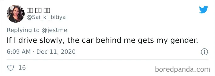 “Tell Me You’re A Woman Without Telling Me You’re A Woman” (30 Tweets)