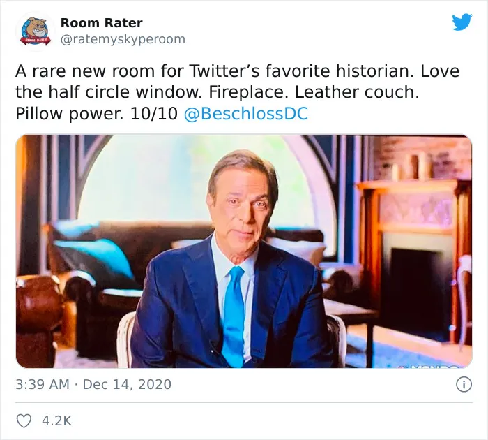 This Twitter Account Rates Famous People's Zoom Backgrounds And Here Are 32 Of The Most Hilarious Ratings