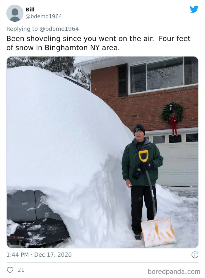 Record-Breaking Snowfall Buries Binghamton, New York, And Here's What People Woke Up To (30 Pics)