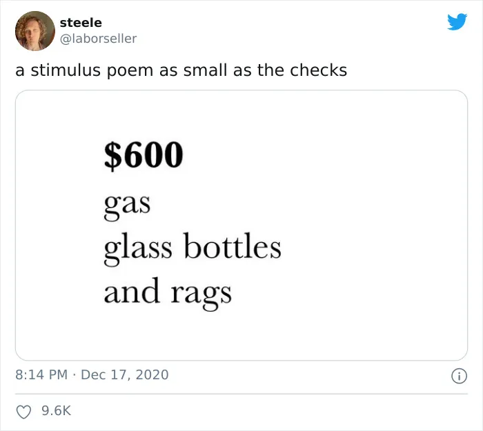 30 Of The Funniest Memes In Response To The Second Stimulus Check