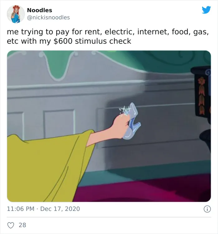 30 Of The Funniest Memes In Response To The Second Stimulus Check