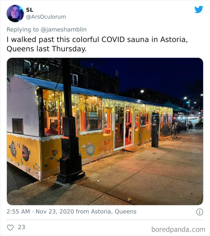 30 Photos Of "Outdoor Dining" That Don't Look Right At All