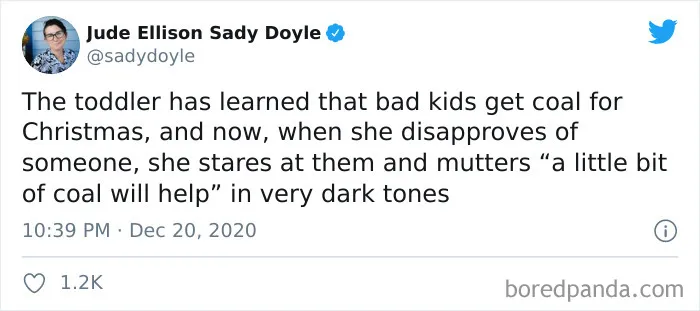 40 Of The Funniest Parenting Tweets This December