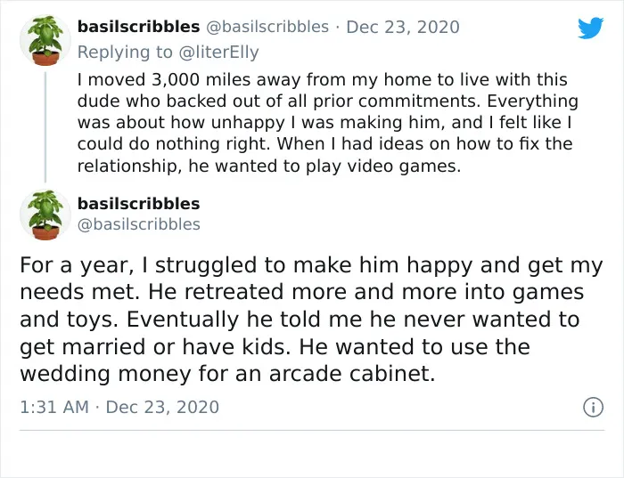 30 People Tweet Embarrassing Stuff They Did While In Love With Total Losers