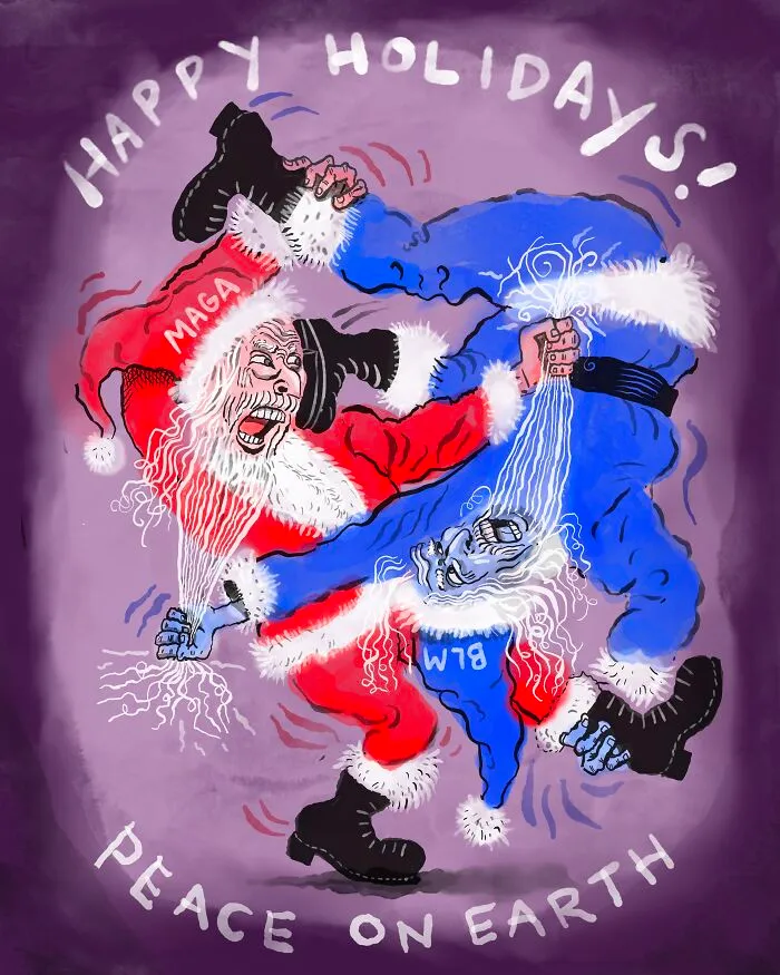 December 25: Holiday Cheer In A Polarized America.