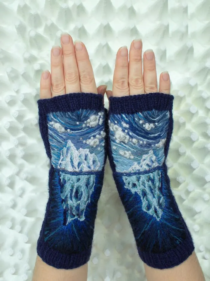 I Have Been Making Embroidered Gloves For Over 7 Years Now, Here Are My 40 Best Works