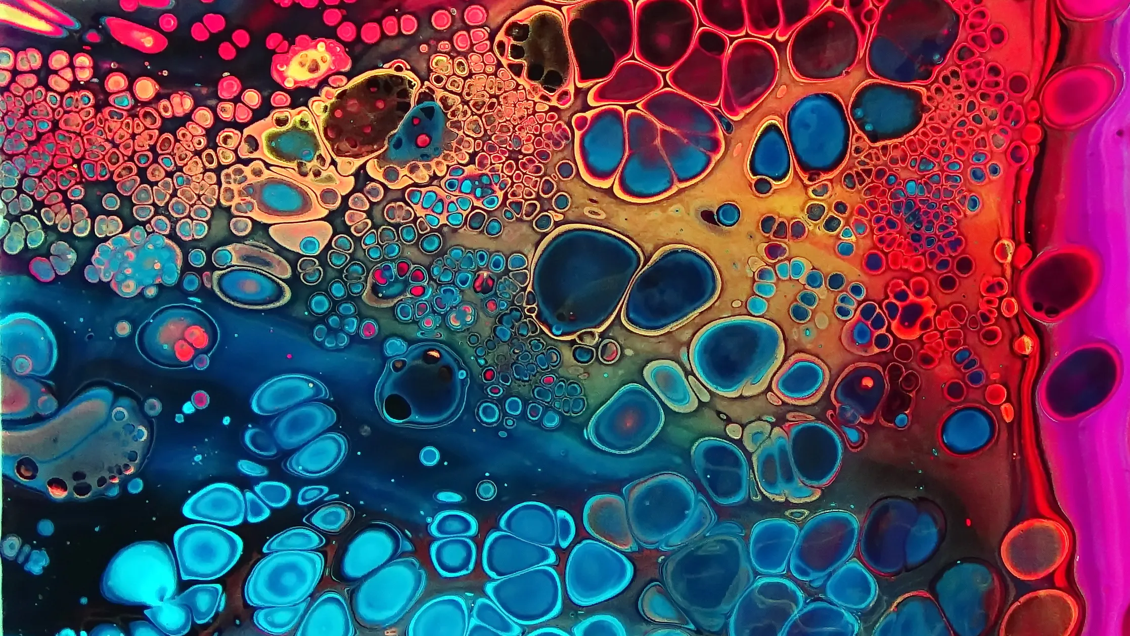 Swipe, Balloon Dip And Flip Cup ~ Never Give Up! ~ Acrylic Pouring ~ #staycreative
