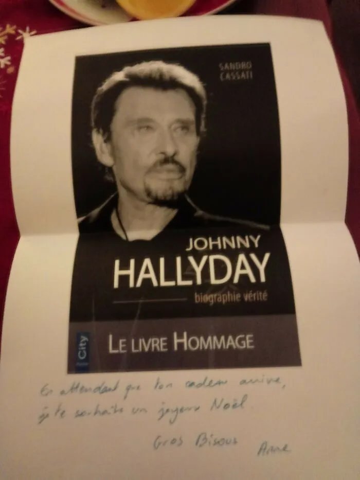 My Holiday Tradition Is To Prank My Mother With Fake Shi**y Gifts. Last Year It Was With This Biography Of The Favorite Singer Of French White Trash(No Offense), The Real One Was About Leonardo Da Vinci And The Medicis