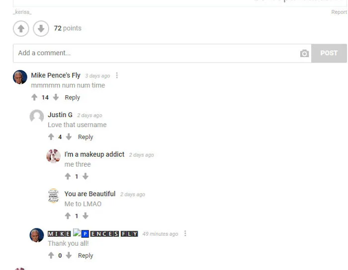 People Constantly (Pretty Much Every Post I Comment On) Complementing Me On My Username. Always Makes Me Feel Good