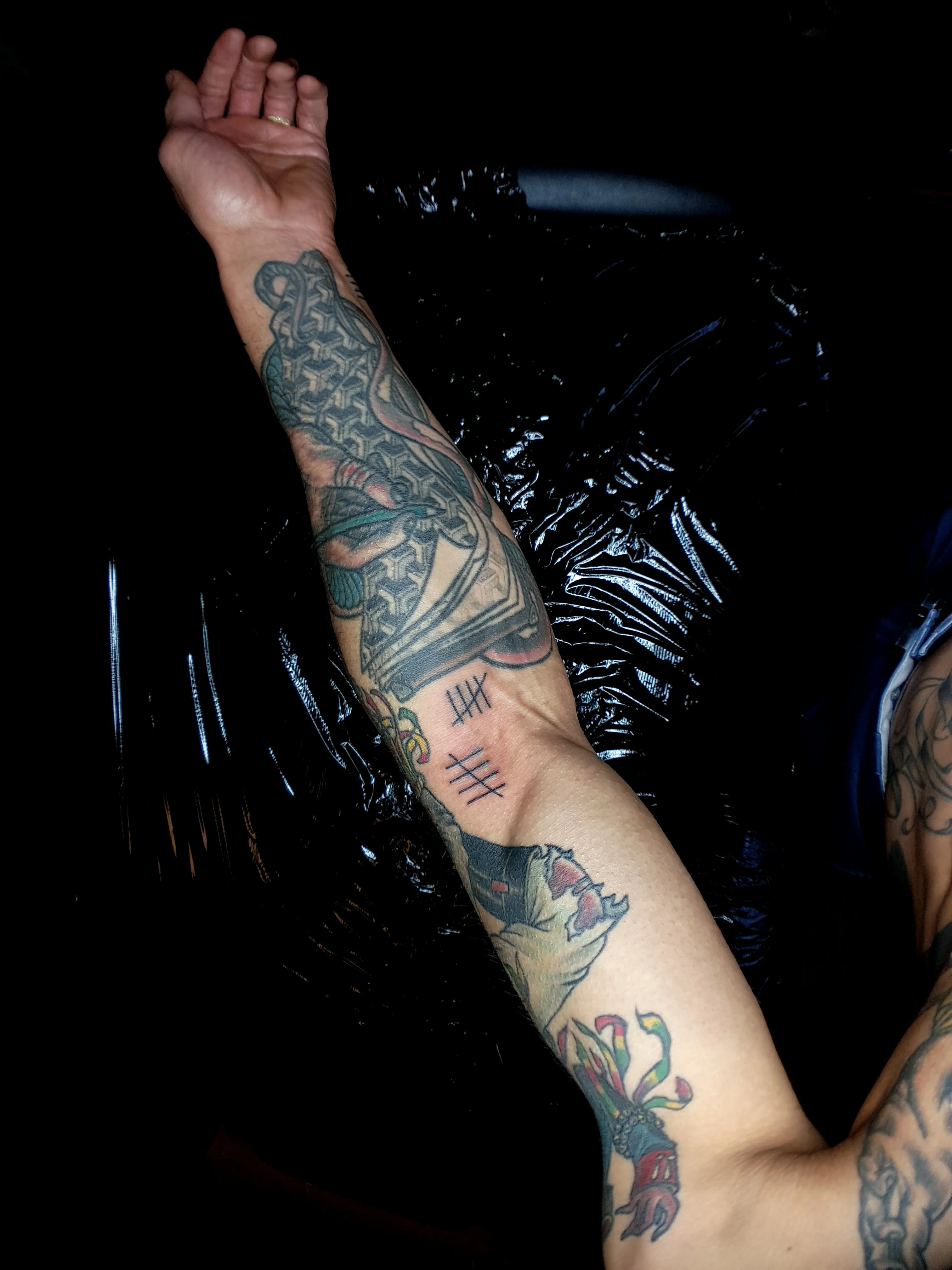 Socially Distanced Tattooing