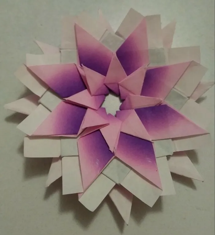 Origami Mandela Flower