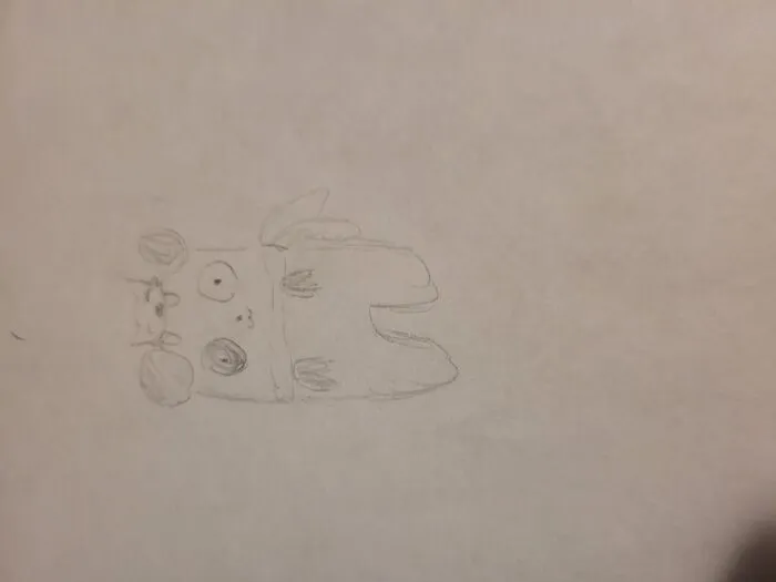 Panda In Scarf With Cat On His Head