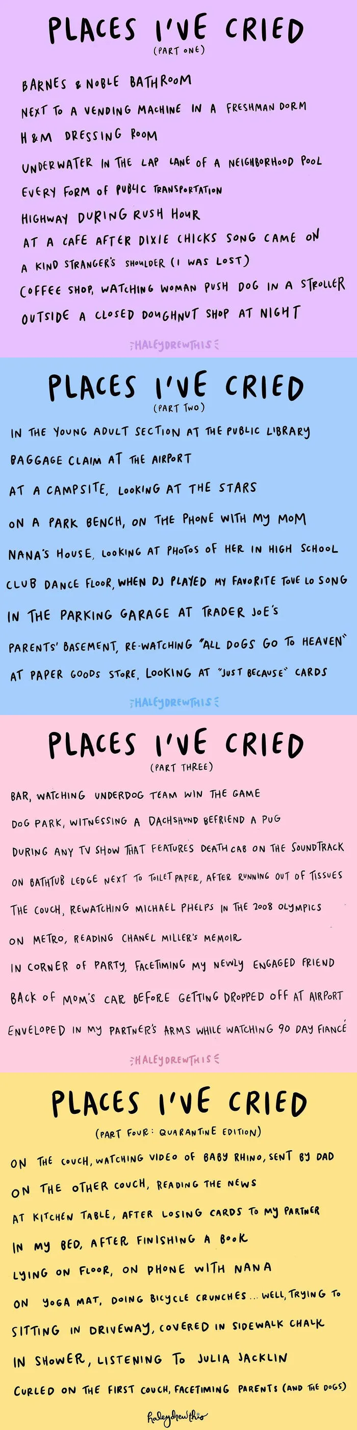 30 Wholesome Comics About Mental Health And Everyday Life By 'Haley Drew This'