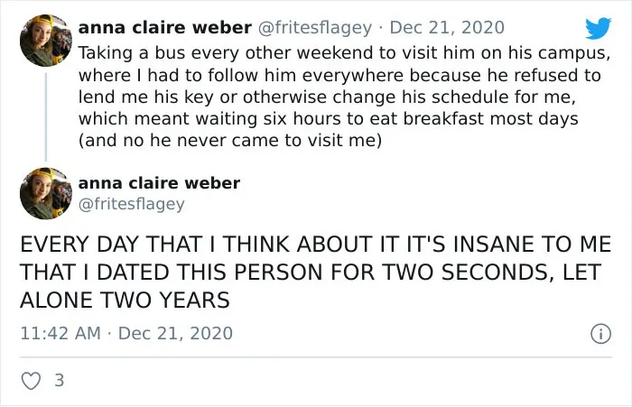 30 People Tweet Embarrassing Stuff They Did While In Love With Total Losers
