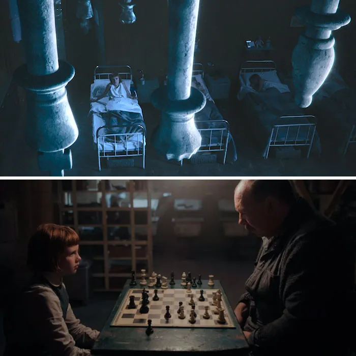 Whenever Beth Plays Chess On The Ceiling, It's Always With Mr. Shaibel's Original Set