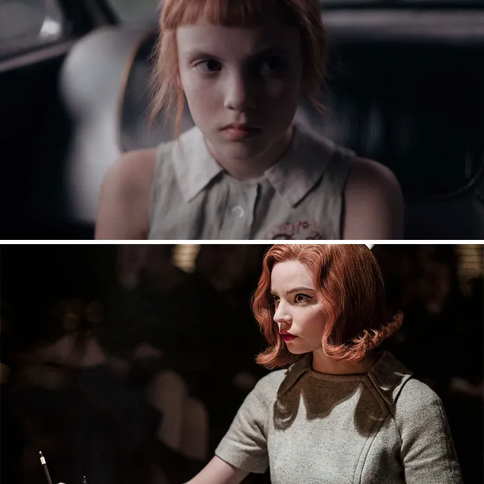 In Her Final Match, Beth Wears A Dress Very Similar To The One She Wore In The First Episode