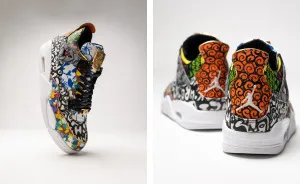 Artist Roberto Lugo Creates 2 Sneaker Masterpieces