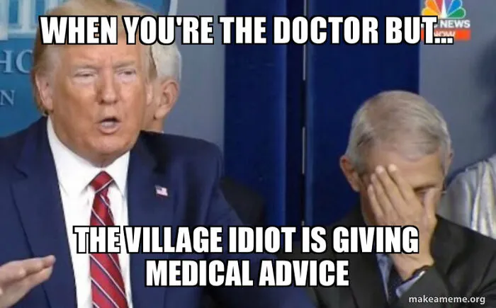 I’m Sorry, Dr. Fauci