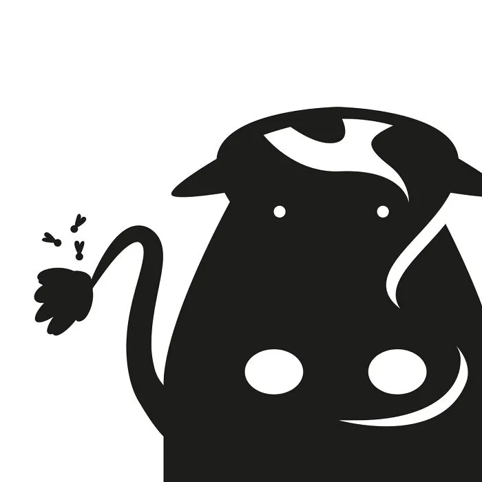 Cow In The Shade