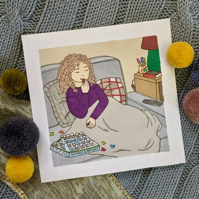 Eat All The Advent-Calendar's Chocolates At Once