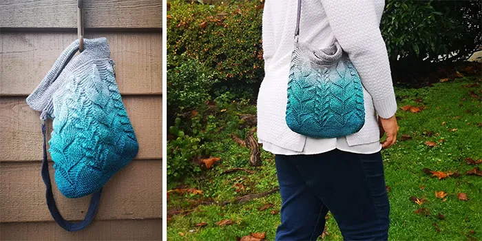 My Sister Likes Bags, So I Crocheted This For Her Christmas Present