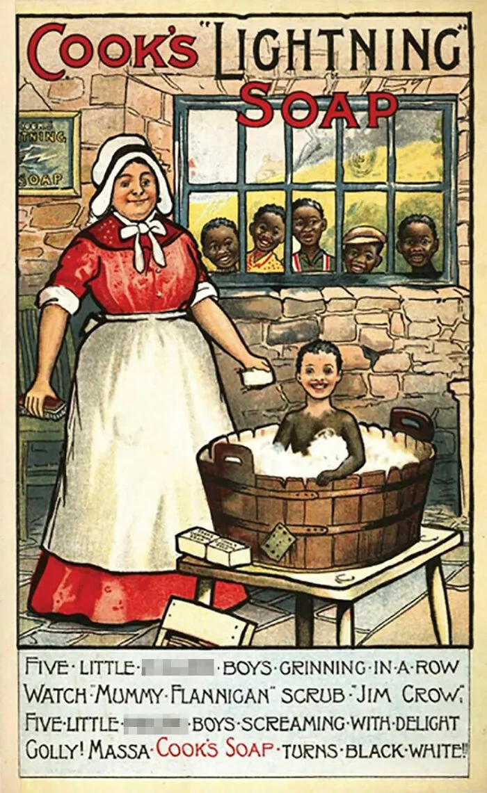 Old Racist Soap Advert