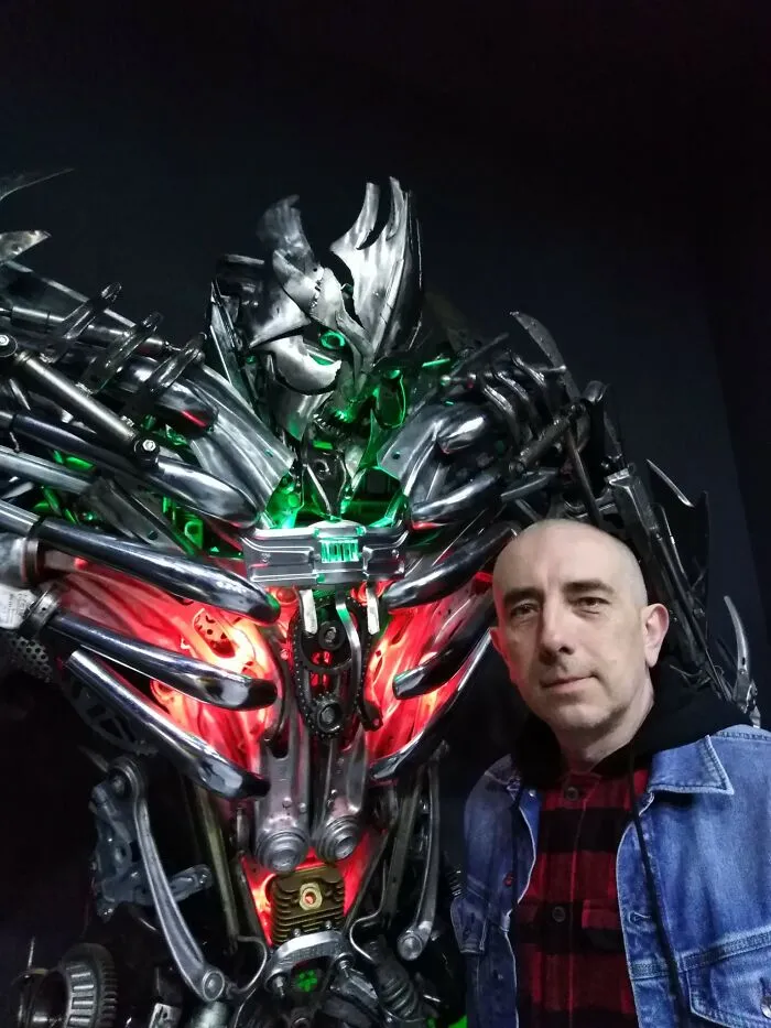 This Artist From Poland Uses Scrap Metal To Create These Fascinating Sculptures Inspired By Popular Movies (44 Pics)
