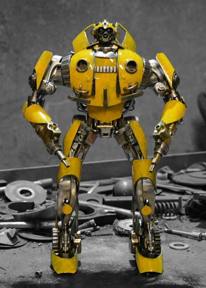 This Artist From Poland Uses Scrap Metal To Create These Fascinating Sculptures Inspired By Popular Movies (44 Pics)