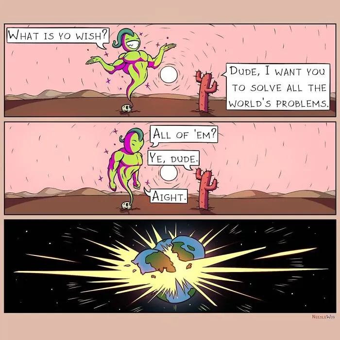  46 Short Comics With Unexpected Twists By Needle Wig