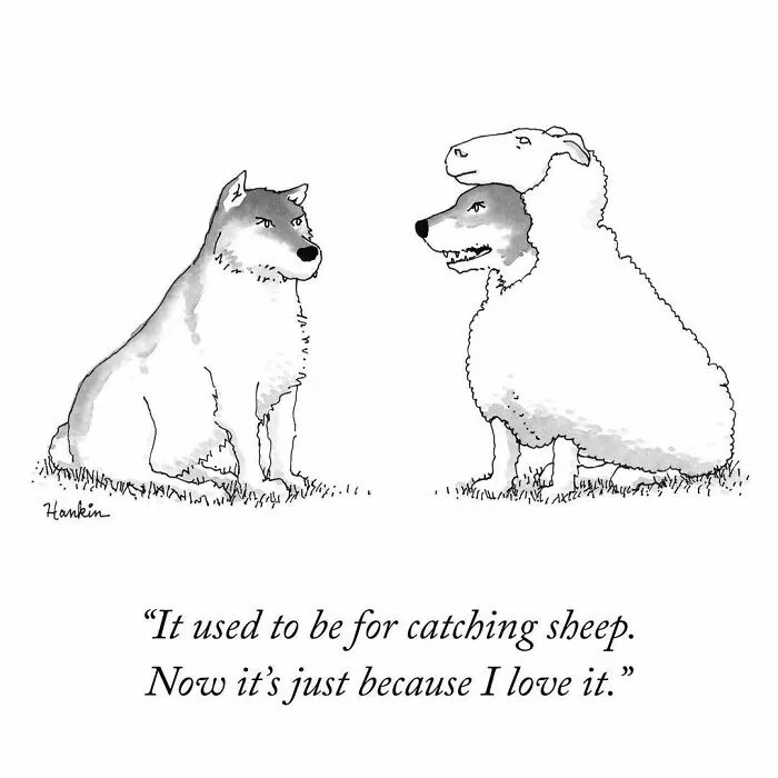 40 Of The Funniest Stories Told By This Artist Using Just A Single Frame And One Sentence