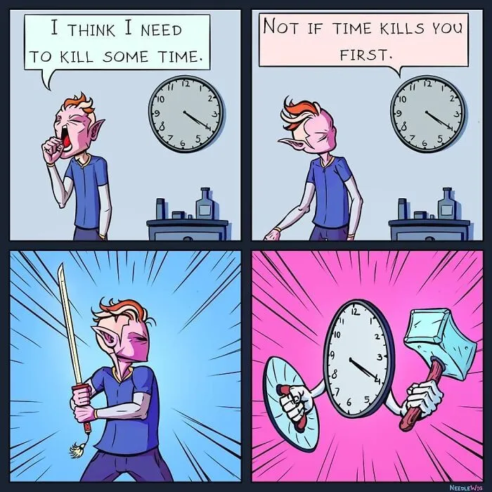  46 Short Comics With Unexpected Twists By Needle Wig