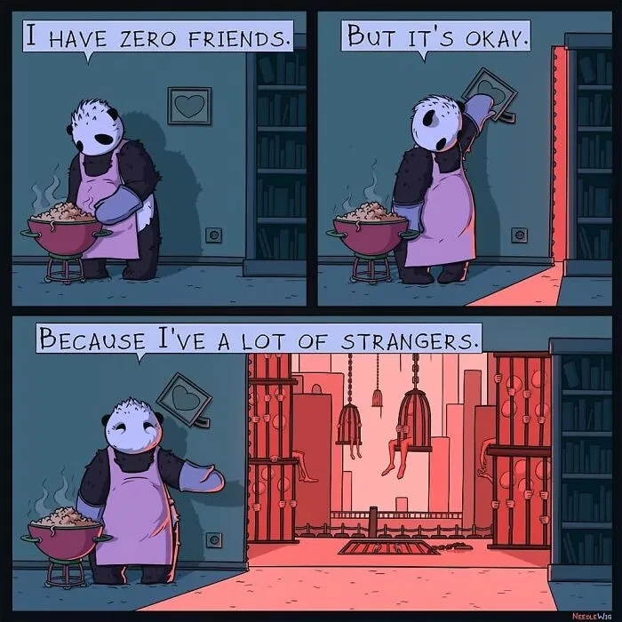  46 Short Comics With Unexpected Twists By Needle Wig