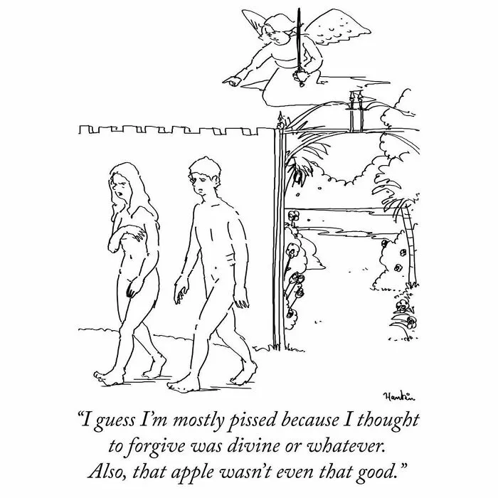 40 Of The Funniest Stories Told By This Artist Using Just A Single Frame And One Sentence