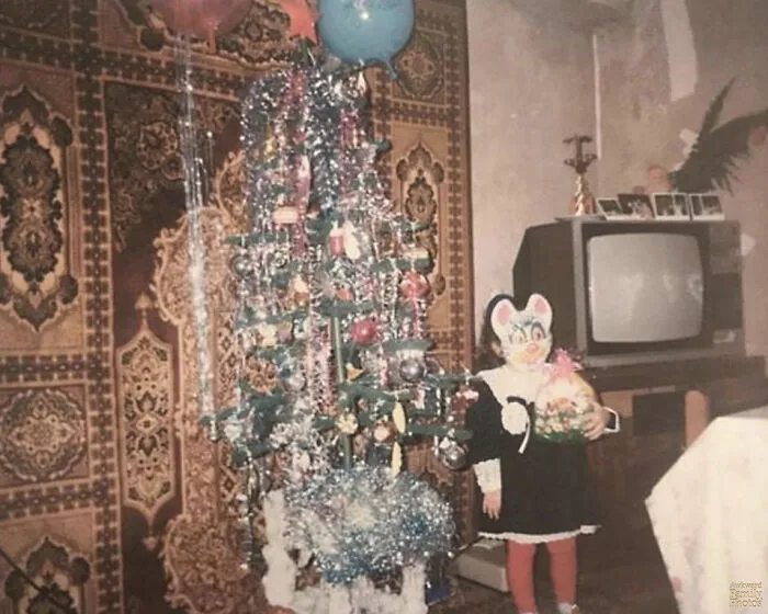 This Photo Is From Azerbaijan Which Is Old Ussr Country. I Was 6 Years Old In This Last Day Of 1999. It Is Nice To See How East And West Meld In One Photograph