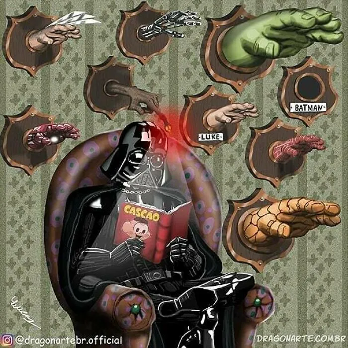 Artist Shows What Superheroes And Other Famous Characters Do When They Are Not Saving The World (30 New Comics)
